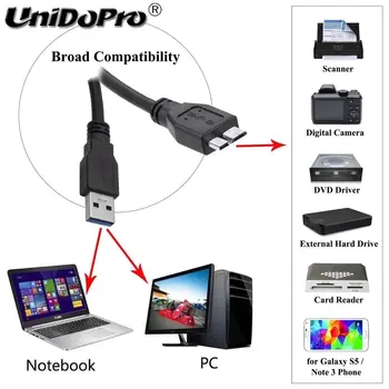1 / 3 USB 3.0 Kablo Batı Dijital Pasaport /Aşmak Yapılmış /Toshiba Canvio /Seagate Yedekleme Sabit Diskleri