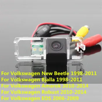 Volkswagen VW New Beetle Bjalla Amarok Sağlam EOS Jetta MK6 Bora Skoda Citigo İçin 170 Derece CCD Araç Arka görüş Ters Kamera