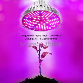 Yeni Varış 100 WATT 150leds SMD2835 AC85 265V Büyümek Işık Phytolamp Hydroponics Akvaryum Bitkiler Büyümek için LED Lamba LED