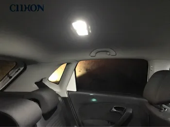 Ciihon 13pcs Araba Volkswagen Turan Okuma Lambaları için VW Turan Işık ,Beyaz Oto İç Ampul Aksesuarları LED Lamba