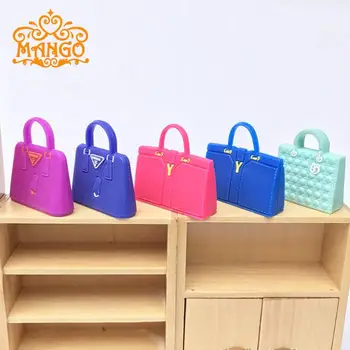 5 adet! 1:kapsar:6 Dollhouse mobilya Mini cep çanta aksesuarları Ücretsiz Kargo prop