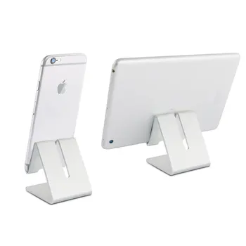 Evrensel Alüminyum Metal Cep Telefonu Tablet PC Standı iPhone 5 6 6 Artı 7 7 4 se 8 Masaüstü Senkronizasyon İçin USB Şarj Dock Stand