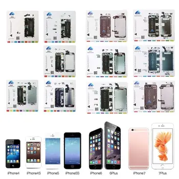 İPhone 4,4s5,5s,6,6 Plus,6,6SPlus,7,7 1 Profesyonel Rehber Pad Manyetik Vida Mat 10 Plus Cep Telefonu Tamir Araçları