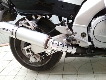 Yamaha İçin motosiklet Susturucu Egzoz Borusu Isı Kalkanı Kapak Guard YZF R125 R15 R25 r 125 15 25 mt-07 250 400 VTR 250 PCX125