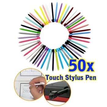 50pcs/pack Kalemi 8.5 cm Muti Kalem renkli Plastik Dokunmatik Rasgele tarafından Nintendo DS Lite (Renk)İçin Kalem Oyun Aksesuarları Kalemi
