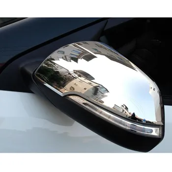İX25 2016 2017 Hyundai Creta İçin YAQUİCKA 2 adet/Çifti Araba Dış Yan dikiz Ayna Kapağı Döşeme Plakası ABS Şekillendirme