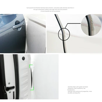 BMW İçin 4 X Araba-Stil Evrensel DİY Araba Dekorasyon Şerit Sticker Çıkartmaları Araba Kapısı Tampon Şeritleri Audi, Benz, VW Toyota Kia Nissan