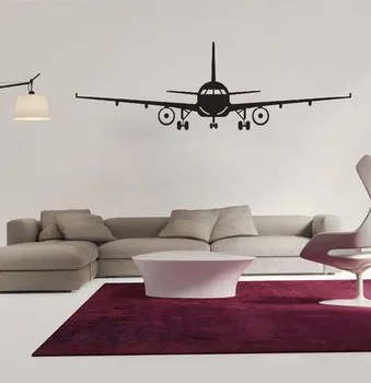 Çıkarılabilir 3D Uçak Duvar Sticker Ev Muraux Sanat Dekor Duvar Duvar Vinil Duvar Y Odası Dekorasyonu İçin 623 Ücretsiz Kargo Çıkartmaları-