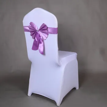 11colors ücretsiz kravat ılmek düğün sandalye örtüsü düğün dekorasyon 10 adet/lot PU