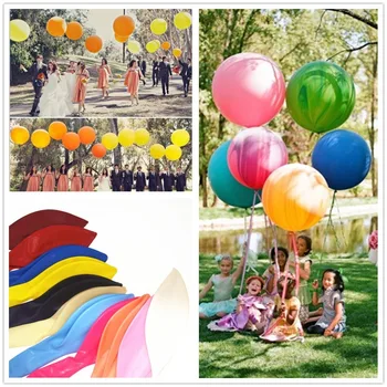 10 adet Globos Büyük Balon Lateks Balonlar Renkli 18 inç İnci Doğum günü Düğün Balonları Olay Parti Malzemeleri Dekorasyon