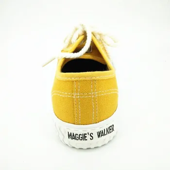 Maggie Walker Rahat Ayakkabılar Nefes alabilen Kadın Moda ayakkabı tuval Yeni Gelenler Dantel-up Rahat Ayakkabı Bahar 35~39 Boyut