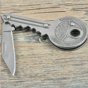 Mini Anahtarı Bıçak Anahtarı Çakı Anahtarlık Bıçak Soyucu Portatif Kamp Anahtarlık Bıçak Aracı Kat
