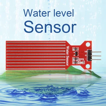 Arduino için 1 adet Yüksek Hassasiyet Sıvı Su Seviye Sensörü Yağmur Suyu Seviye Sensörü Modülü Algılama Sıvı Yüzey Derinlik Yükseklik