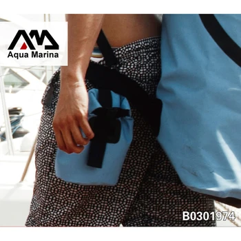 PVC malzeme Aqua Marina su geçirmez bel çantası seyahat çantası anahtarlar cep nakit su sporu aksesuarı A05009 laminant