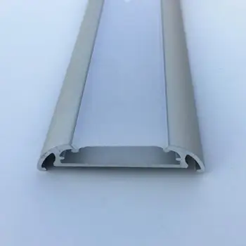 Led şeritler için 5-15 adet TS69 alüminyum profili 26 mm alüminyum kanallı gövdeye şerit led