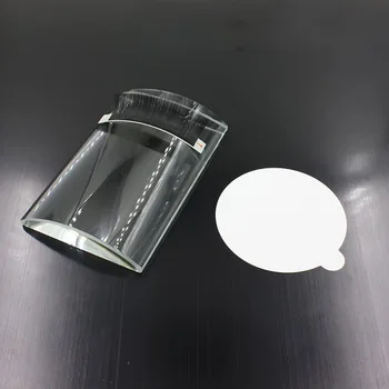 600pcs Profesyonel 5cm tek kullanımlık Kirpik tutkal tutucu Palet Kağıt Kirpik Uzatma tutkal pedler kirpik Yeşim taşı üzerinde durmak
