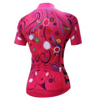 TELEYİ Kadın Bisiklet Takımı Üst Bisiklet Forması Ciclismo Firmamız Açık Bisiklet Yeşil/Kırmızı yüz Kadın Giyim Spor giyim Ücretsiz Kargo