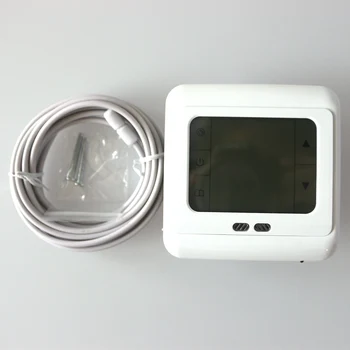 Dijital Dokunmatik Ekran Beyaz ışıklı Termostat yerden Isıtma Sıcaklık kontrol Otomatik Kumanda Isıtma