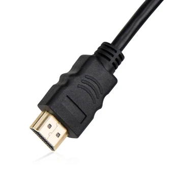 ZOSİ HDMI Kablosu 1,5 M Premium 1.4 V 1.4 Versiyon Altın Erkek Kablo Adaptör M/M 1080p PS3 HDTV LCD için Yüksek Hız Kablosu Erkek Kaplama