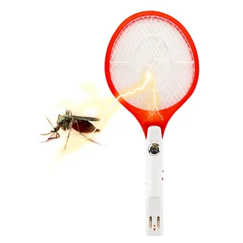 1 adet Kaliteli Şarj edilebilir 3 Elektrikli Böcek Böcek Sinek Sivrisinek Öldürücü Raket Sineklik Katil katmanlı Net Güvenli Sıcak Satış Gemiye LED