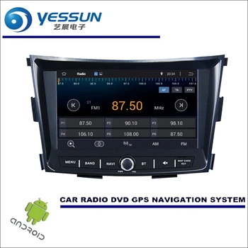 SsangYong Tivoli~2017 Oynatıcı GPS Navi Radyo Araba Stereo Multimedya Navigasyon Başlatmak İçin YESSUN hayır CD DVD Android