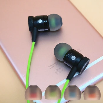 OOTDTY 3 Çift (S/M/L) Yumuşak Silikon Yedek Kulaklık Kulaklık İçin Kulaklık Eartips