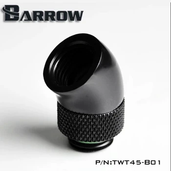 Döner Montaj Adaptörü TWT45 Adaptörleri soğutma 45 derece suda Dönen Barrow Siyah Beyaz Gümüş G1/4