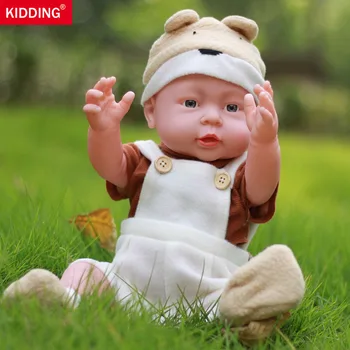 41cm yeniden Doğmuş Bebek Çocuk Kızlar Doğum günü İçin Canlı Bebek Oyuncakları gerçeğe yakın Yumuşak Vinil Silikon Bebek Noel Hediye