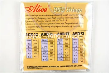 Alice AOD 3 set-10 UD Dizeleri Açık Naylon Gümüş-Bakır Alaşımı 10 Yara Kaplama-String Ücretsiz Kargo Toptan