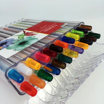 LifeMaster harikaaa bir adammış Twist Su Renkli Kalem/Renkli Kalem 36/24/12 Renk Boyama Kitapları Mükemmel bir Çocuk Hediye için 3mm İdeal Set