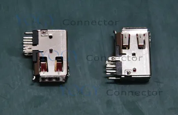 (10 adet/lot) AMP IEEE1394 Dişi Konnektör Priz, Genellikle Endüstriyel CCD kamera ve DV kullanılan