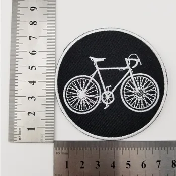 10/bilgisayarlar İçin mc1931 Bisiklet BMX Dağ Yolu Bisiklet Ceket Tshirt Yama İşlemeli Demir Aplike İşareti Hediye 3 İNÇ