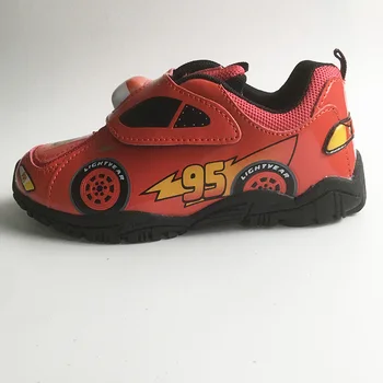 Disney arabalar Çocuklar Rahat Ayakkabılar İlkbahar Sonbahar araba selektör 1315 çocuklar LED karikatür okulu öğrenci Spor Ayakkabı Avrupa, 25-29 boyut