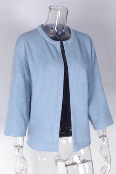 İnce Bayan Giyim Rahat Üç Çeyrek Kabanlar kadın Ceket Kış Sonbahar Ucuz Kol-Kadın-Giyim WS1359Y