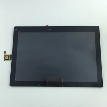 LCD-X30F x30 Siyah Beyaz 2 A10 Lenovo Tab-30 YT3-X30 X30F TB2 Panel Ekran Dokunmatik Ekran Dokunmatik Cam Ekran Montaj