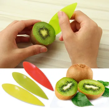 GÜÇLÜ/1 Plastik Meyve Bıçağı Kivi Kaşık Mutfak Aksesuarları 2 Sıcak Satış Yüksek Kaliteli Rastgele Rengini Ayarlamak