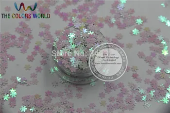 ZXHB-30 Şaşırtıcı Glitter Payetler 50 gr=1pack tırnak Sanat için Şekil süs aksesuar veya diğer DİY dekorasyon Kartanesi