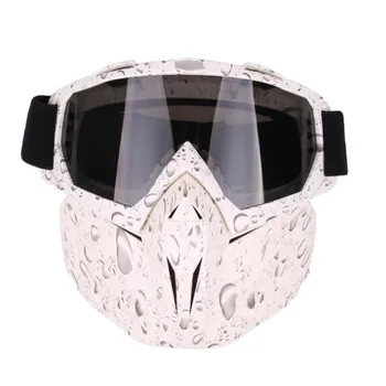 2017Hot Erkek Kadın Rüzgar geçirmez Kayak Gözlüğü Kayak Gözlüğü Cam Motocross Kayak Gözlüğü Maske Koruma Dişli UV Koruması Yüz
