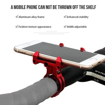 GUB G-86 CNC Telefon GPS Tutucu Hua-wei Apple İçin Dava destek Mount Standı 6 ı-phone6 Plus Telefon bisiklet Bisiklet moto mount ayarlayın