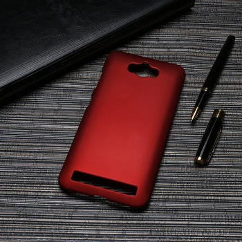 Asus ZenFone Max İçin zor durumda arka kapak ZC550KL Plastik Kauçuk mat Scrub Cilt renkli model telefon kabuk hissediyorum