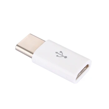 Sıcak Satış! Mikro 2 adet/lot USB 3.1 Type C Erkek USB Dişi Adaptör Dönüştürücü Konnektör USB-C siyah ve whitel