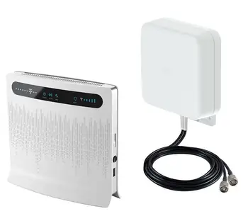 Sım kart yuvası+3G 4G LTE Harici omni Anten ile kilidi Huawei B593 B593u-12 X 4G LTE WiFi Yönlendirici