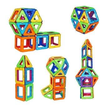Oyuncak Manyetik Oluşturan Eğitim Yapı taşları Tuğla Bina Espeon 23Pcs Mini Manyetik Tasarımcı Modelleri Oyuncak Hediye çocuklar