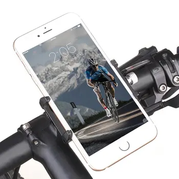 Evrensel Ayarlanabilir Bisiklet telefon Tutucu Gidon Mount Alüminyum Alaşımlı iPhone 7 6 6 telefon Standı Ayrıca Samsung Galaxy S6'yı