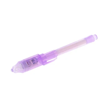 4 ADET/Kalem Güvenlik İçin W15 Kullanmak İçin UV Işık Keçeli kalem Dahili Görünmez Mürekkep Kalem seti