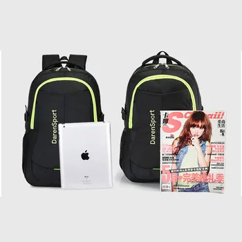 Yeni moda sırt çantası erkek sırt çantası Yüksek kapasiteli seyahat çantası sırt çantası Laptop çantası İş erkekler ve kadınlar öğrenci okul çantası tuval