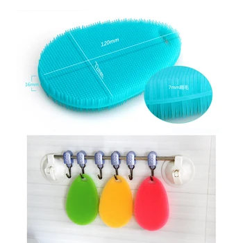 Sihirli Temizleme Fırçası Silikon Tabak Çanak Tencere Tava Temizleme Aracı Temiz Yemek Temizlik Fırçaları Mutfak Aksesuarları Pedleri Yıkayın
