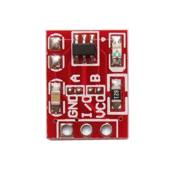 Arduino için Glyduino TTP223 Dokunmatik Anahtar Modülü Kapasitif Geçiş Düğmesi Self-Kilit Modülü Tek Yol yapım