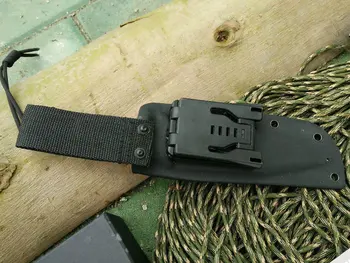 Kendini açık yüksek sertlik avcılık yüksek kalite D2 çelik düz bıçak savunması bıçak taktik ordusu Hayatta kalma bıçak G10 EDC araçlar