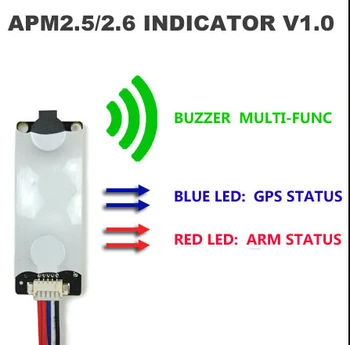 APM2.8 APM2.V1 6 / 2.5 / PRO uçuş kumanda ses ve ışık göstergesi (LED & Buzzer Göstergesi.0)